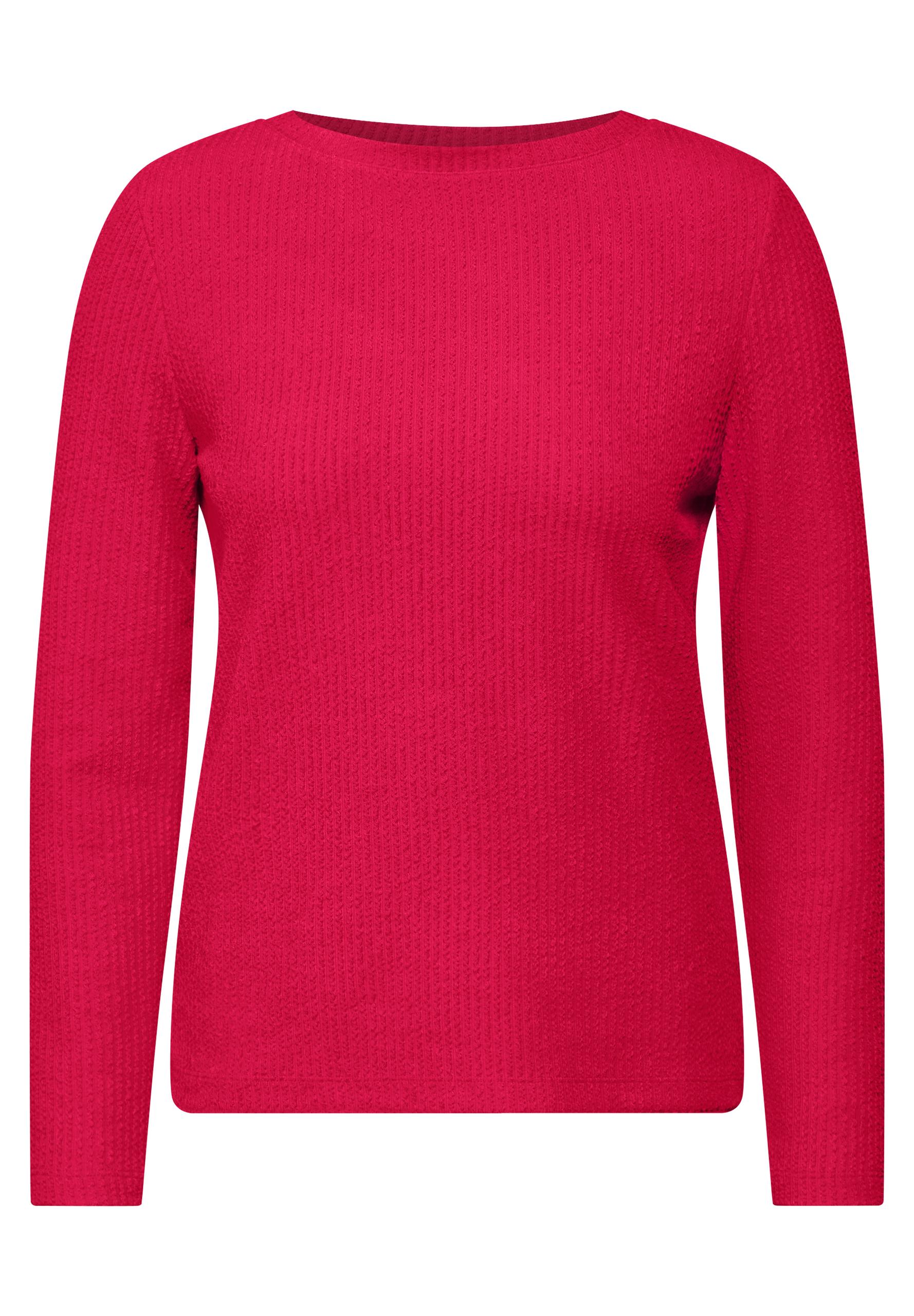 Strukturshirt L - Granita Red