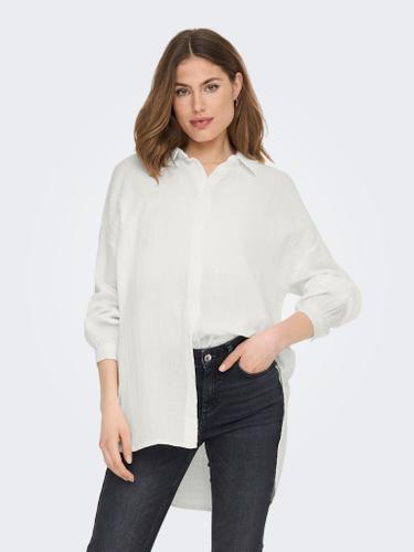 ONLTHYRA OVERSIZED SHIRT NOOS WVN Weiß M