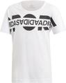 ADIDAS Kinder T-Shirt Boxy Graphic 170 in Weiß