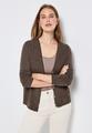 Kurzer Cardigan 38 - Nomad Brown Mel.