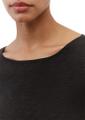 Slub-Jersey-T-Shirt regular Schwarz L