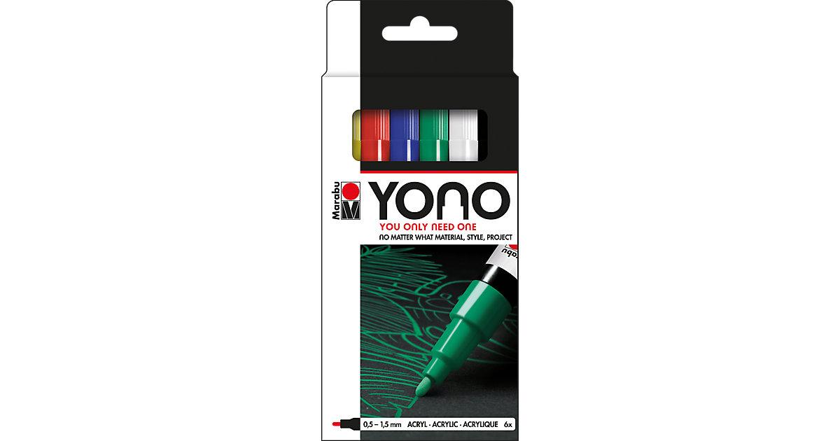 YONO Marker Set, 6 x 0,5-1,5 mm