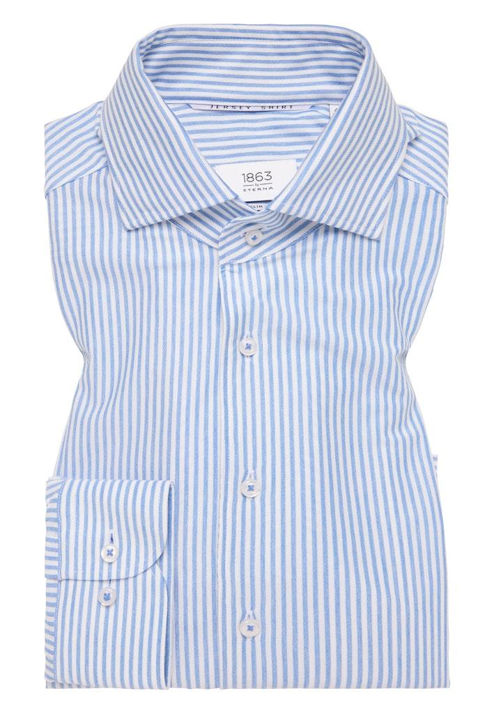 Hemd Jersey Langarm Blau 42/Langarm - 67cm