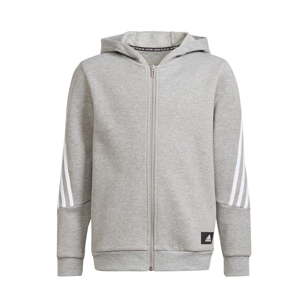 adidas Fleece 3-Stripes Sweatjacke Kinder