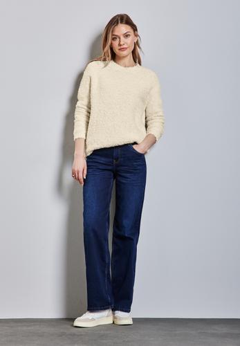 Pullover mit Effektgarn 36 - Soft Beige