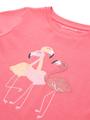 T-Shirt mit Glitzer-Print 92/98 Regular Fit - Pink Dream