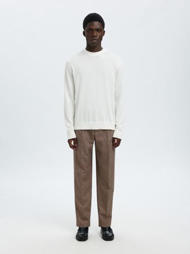 SLH-190 REG TAPERED LEROY WOOL BLND PANT XL Verjüngt - Demitasse