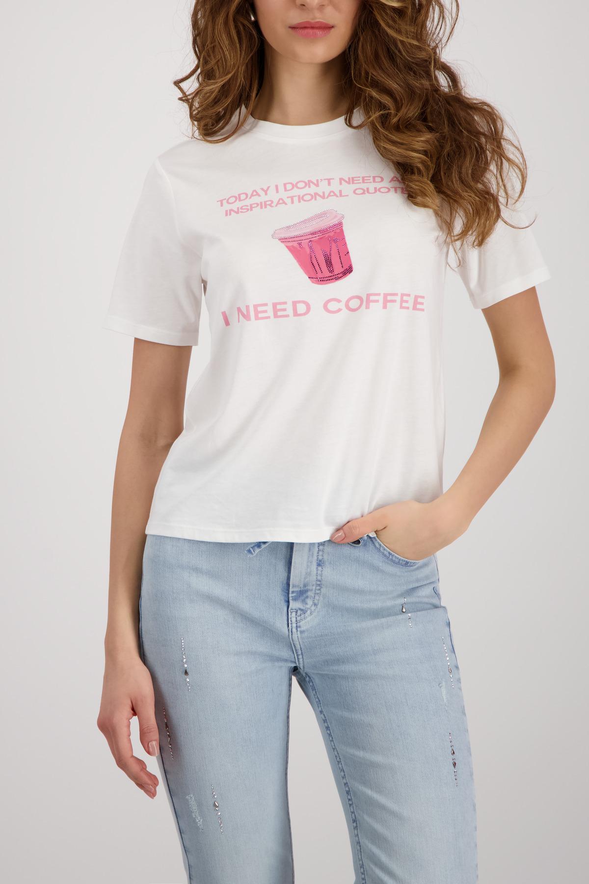 T-Shirt mit Print 46 - Off-white