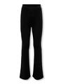 KOGROMA GLITTER FLAIRED PANT JRS 146 Normal geschnitten - Black