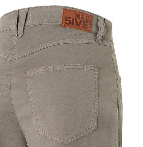 MAC JEANS - BORA, Authentic stretch gabardine 38/OL Relaxed Fit - Grün