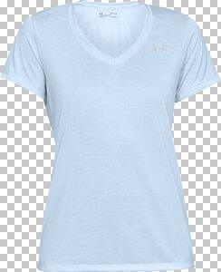 UNDER ARMOUR Damen Kurzarm Tech SSV - Twist S in Blau