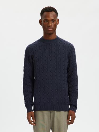 SLHRYAN STRUCTURE CREW NECK L Normal geschnitten - Sky Captain