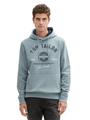 Hoodie Sweatshirt mit Logo-Print XXL Regular Fit - Grey Mint