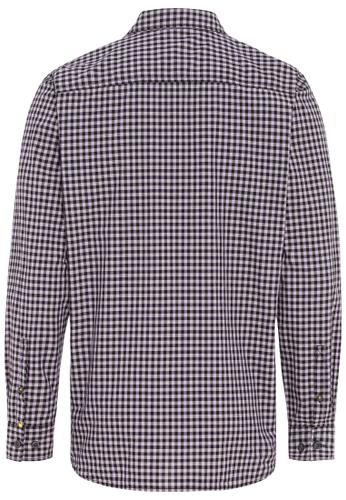 Vichy Karohemd aus reiner Baumwolle L Regular Fit - Lilac
