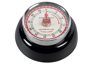 Kurzzeitmesser Retro-Look 3cm Ø7cm schwarz