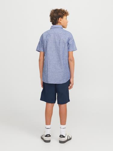JPSTJAIDEN JJCAMPAIGN HYBRID JOGGE JNR 152 Locker geschnitten - Navy Blazer