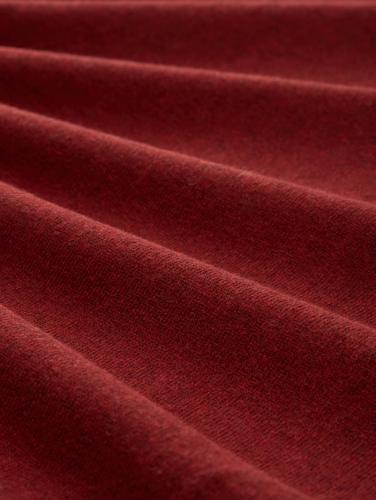 Strickpullover mit recyceltem Kaschmir XXL Regular Fit - Burgundy Dark Red Melange