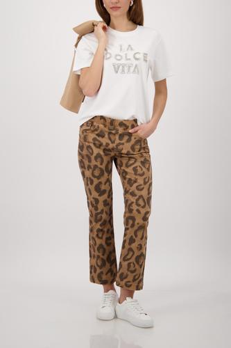 T-Shirt mit Schmuckschrift 44 - Off-white