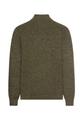 Strick-Troyer mit melierter Struktur 3XL Regular Fit - Forest Green
