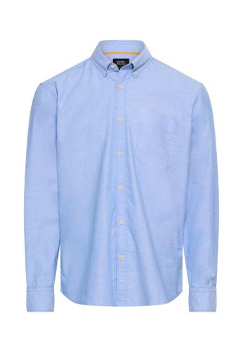 Oxford Hemd mit Button-Down-Kragen XL Regular Fit - Stormy Blue