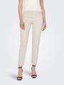 ONLY ONLEMILY LIFE HW ST RAW CRPANK COL NOOS 3267002 ecru - Beige / 32/34