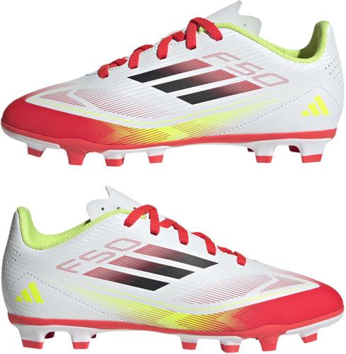 ADIDAS Kinder Fussball-Rasenschuhe F50 Club Kids FG/MG 33 in Rot