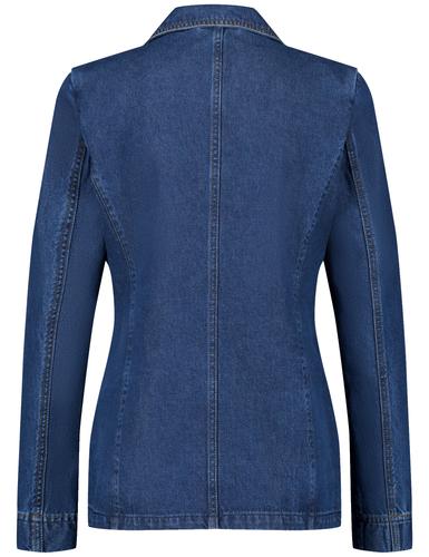 Jeansblazer 36 Tailliert - Dark Blue Denim