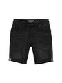 TTJOSH REGULAR SLIM Jeans Shorts mit Superstretch 33 Slim Fit - Black Black Denim