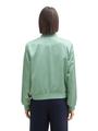 Bomberjacke mit Satin L Regular Fit - Dust Green