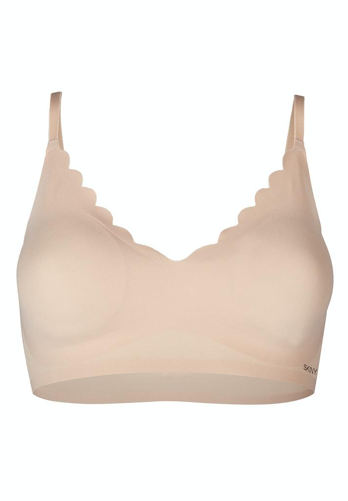 Skiny Damen Bustier herausnehmbare Pads Micro Essentials Beige 44