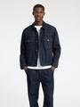 SLHKIM 5442 OVERSIZED D.B DNM JACKET S - Dark Blue Denim