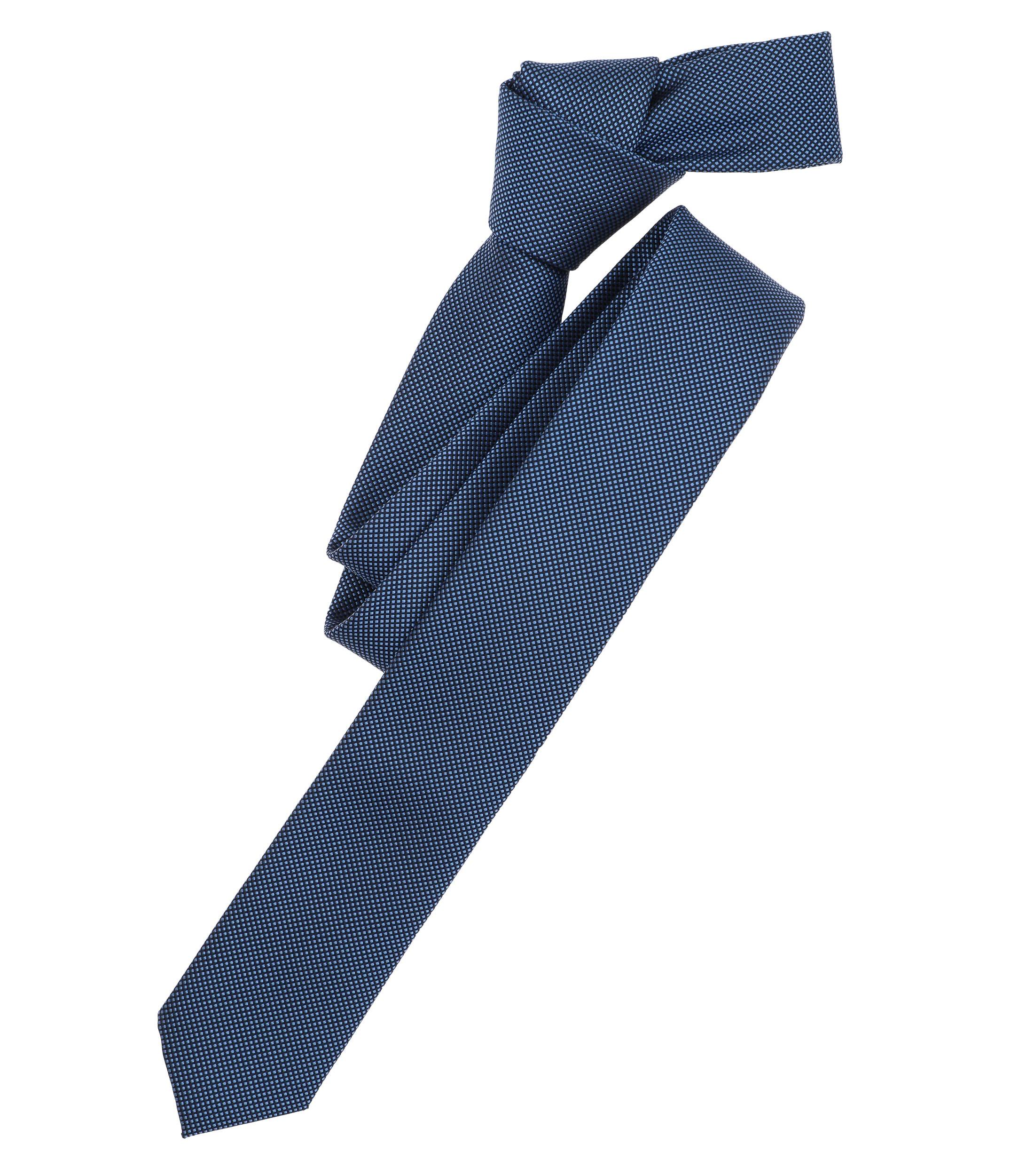 Gewebt Krawatte gemustert 001020 OS - Blau