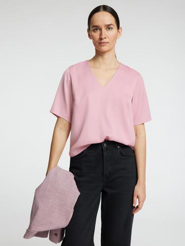 SLFLENA SS V-NECK TOP NOOS 34 Normal geschnitten - Bleached Mauve