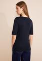 Basic Kurzarmshirt 34 - Deep Blue