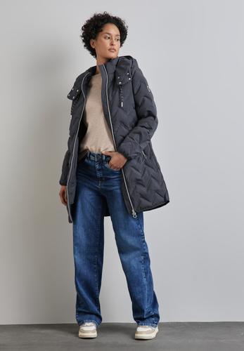 Steppmantel Blau 38