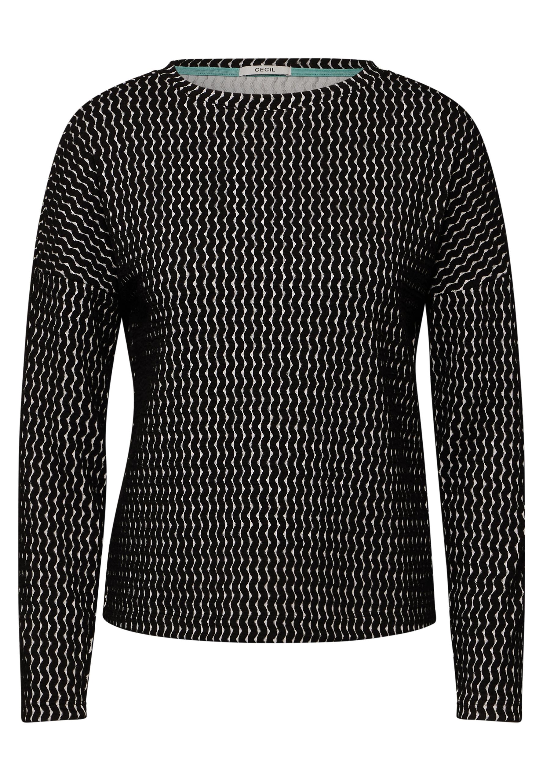 Jaquard Shirt XL - Black