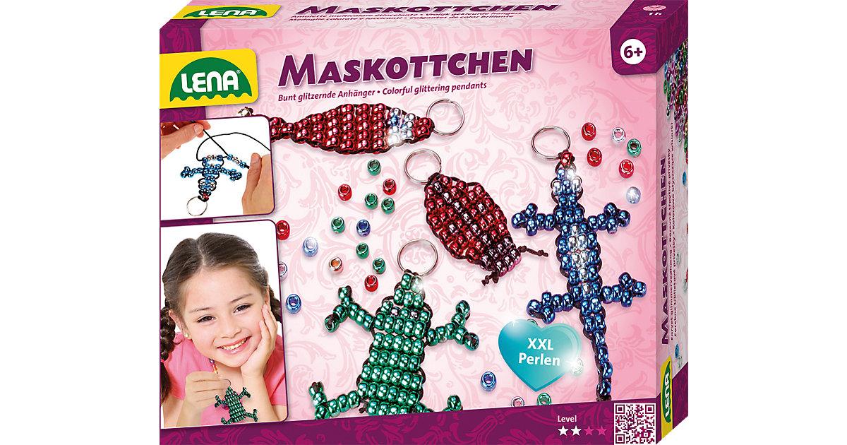 Perlentiere Maskottchen Schlüsselanhänger