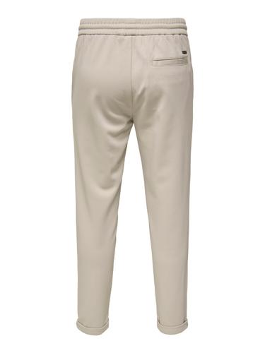 ONSLINUS CROP TAP 0192 PANT L Verjüngt und verkürzt - Silver Lining