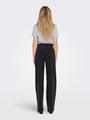 ONLHOPE RHINESTONE HW WIDE DNM BJ 27/32 Weiter Beinschnitt - Washed Black
