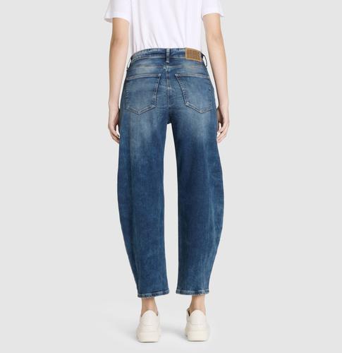 MAC JEANS - DANNI, Light authentic denim 36/OL Barrel Fit - Blau