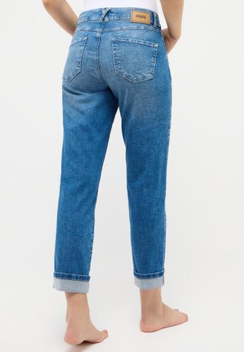 DARLEEN CROP TU RIBBON 38/28 7/8 STRAIGHT FIT - Light Blue Random Used