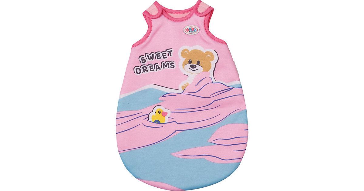 BABY born® Little Schlafsack 36 cm rosa/lila