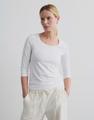 Basic-Shirt "Kain" - Weiß / 40