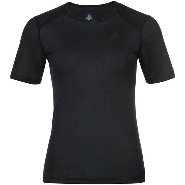 ODLO Damen T-Shirt BL TOP crew neck s/s ACTIVE WARM ECO M in Schwarz
