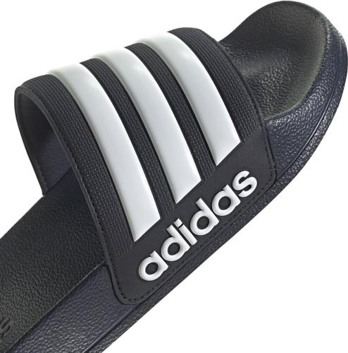 adidas Shower adilette 46 in Schwarz