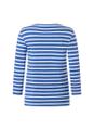 Longsleeve Rundhals 3/4 Arm Blau