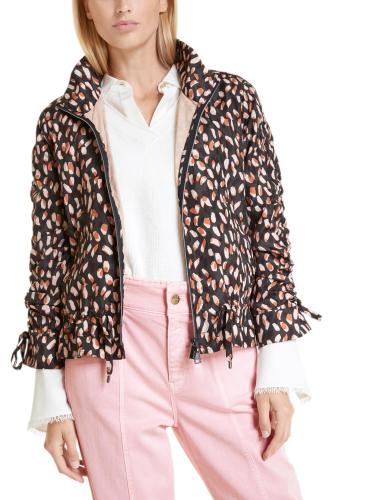 Bedruckte Outdoorjacke 38 - Osetra