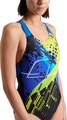 ARENA Damen Schwimmanzug WOMEN'S FUNNY SPOT SWIMSUIT V BACK LB 36 in Bunt