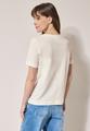 Shirt mit Artwork S - Vanilla White