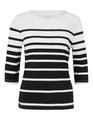 LISA 38 - White/black Stripes